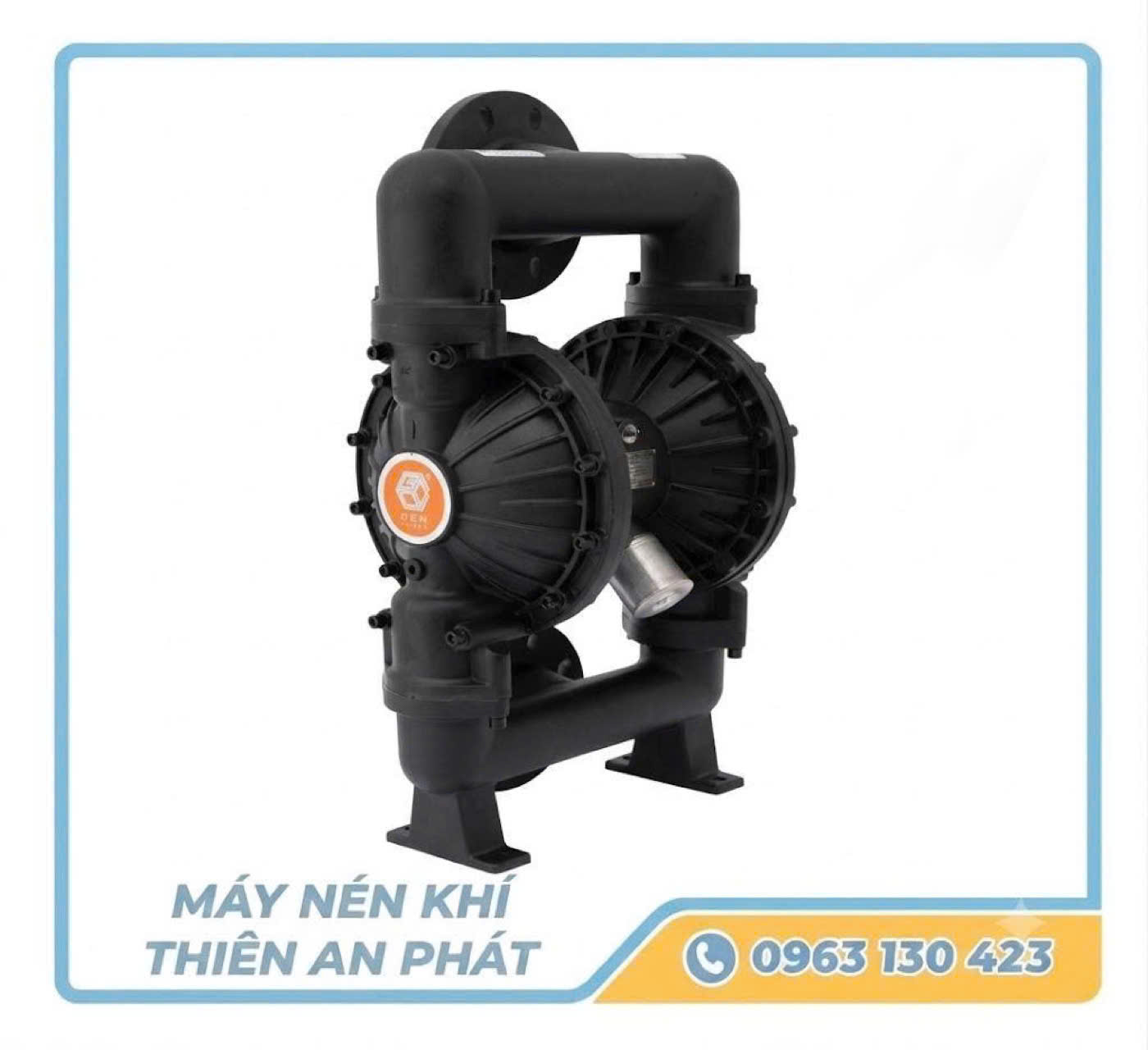 Bơm màng GODO QBY3-125L thân nhôm