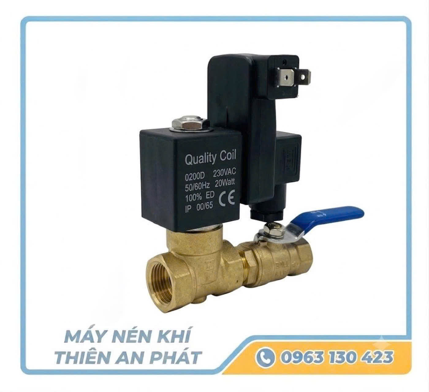 Van xả nước máy nén khí