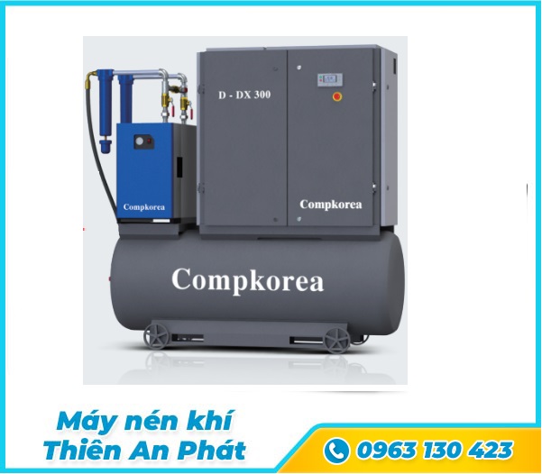 Máy nén khí tích hợp 5-30HP Compkorea DX & CKDX